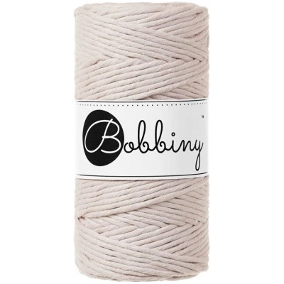 Bobbiny Macrame Regular 3mm - nude