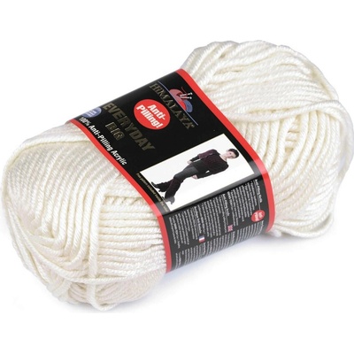 Příze pletací Everyday BIG 100 g Varianta: 1 (70801) bílá, Balení: 1 ks 52364/130011/244521
