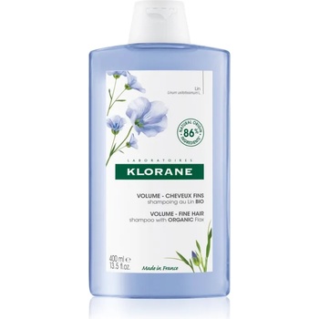 Klorane Flax Fiber Bio шампоан за тънка коса без обем 400ml
