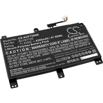 Cameron Sino Батерия за Asus Tuf Gaming A15, A17, Tuf Gaming F15, F17 и други, 4200 mAh, Li-Ion (CS-AUF726NB)