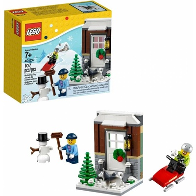 LEGO® 40124 Zimní zábava, vánoční set