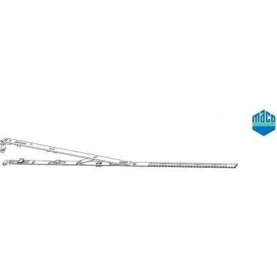 MACO úhelníkové nůžky pro spárové větrání Gr.0 | 431 - 600 | 311 - 500 mm vlevo