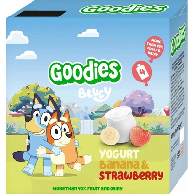 Goodies BLUEY ovocná kapsička jablko, banán 100 g