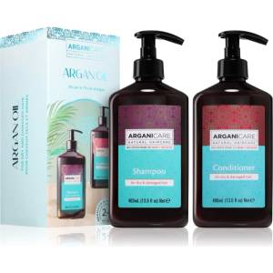 Arganicare Argan Oil Set подаръчен комплект за суха и увредена коса