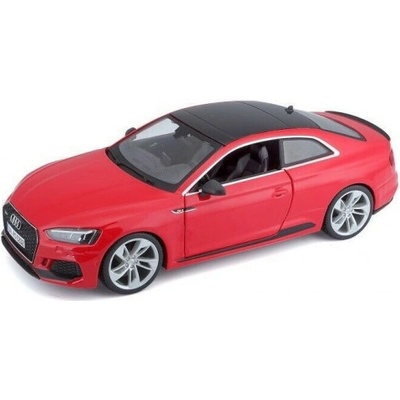 Bburago Audi RS 5 Coupe plus červená 1:24