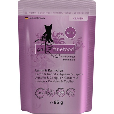 catz finefood No. 11 jehněčí a králík 16 x 85 g