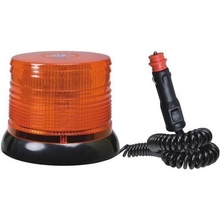 Maják oranžový 40 LED magnet - skrutka 12/24V
