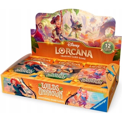 Disney Lorcana TCG Wilds Unknown Booster Box
