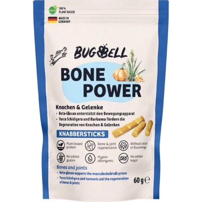 BugBell svačinové tyčinky Bone Power 60 g