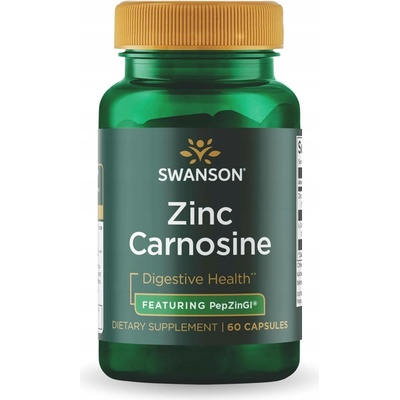Swanson Health Products Zinek Karnosin 60 kapslí