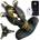 SuperLove Perfect Expander Thrusting & Vibrating Anal Plug with Remote & App Black