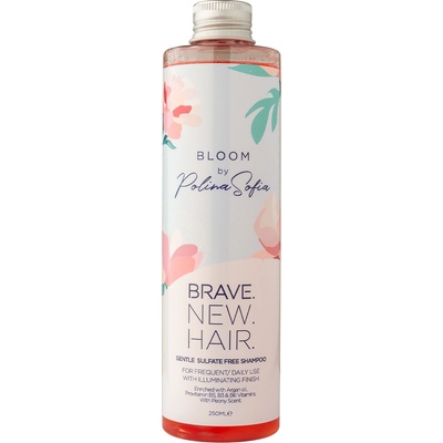 BRAVE.NEW.HAIR. BRAVE. NEW. HAIR. Bloom by Polina Sofia Gentle Shampoo Шампоан за коса унисекс 250ml