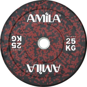 Image 1 of AMILA Олимпийски Гумиран Диск AMILA Splash Bumper Slim 50mm 10Kg - 2бр