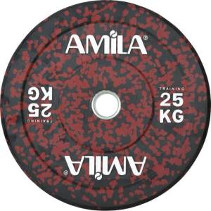 AMILA Олимпийски Гумиран Диск AMILA Splash Bumper Slim 50mm 10Kg - 2бр