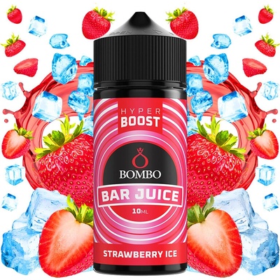 Bombo Bar Hyper Boost Strawberry Ice 10/120ml