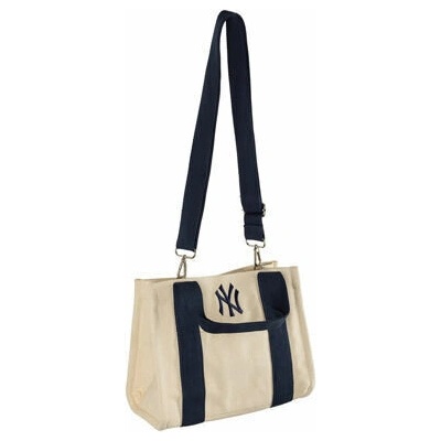 New Era MLB Mini Tote Bag NY Yankees Ivory Navy
