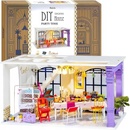 Robotime miniaturní domeček - Party time LED DIY 1:24