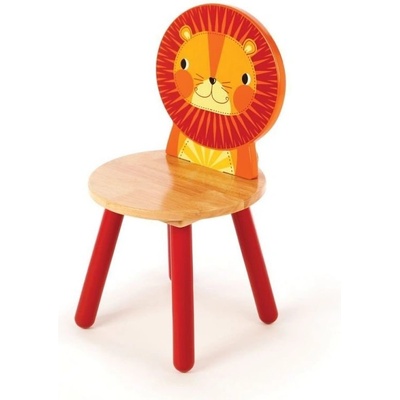 BIGJIGS - Дървено столче - Лъвче