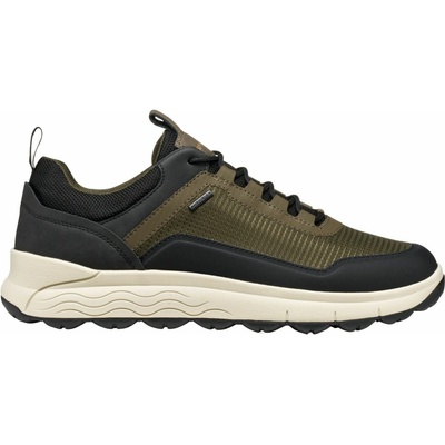 Geox U SPHERICA 4X4 B ABX Khaki Čierna Biela