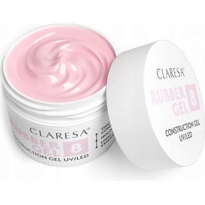 Claresa podkladový stavební gel milky pink 45 ml