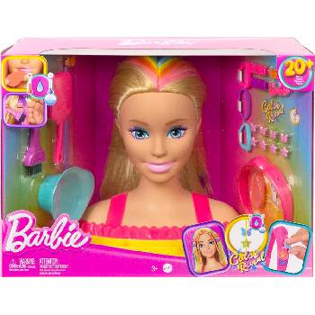 Barbie Игрален комплект Barbie Color Reveal - Манекен за прически, с аксесоари (HMD78)