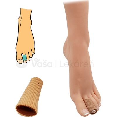 HealMed Návlek Tubus na prsty, 15 cm, priemer 20 mm 1 návlek na prsty proti pľuzgierom, otlakom