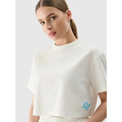 4F Дамска риза с изрязани краища 4F 4F | Byal | ЖЕНИ | XS