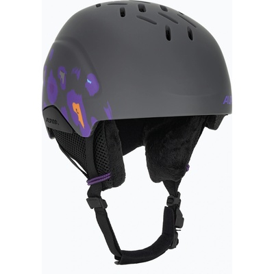 Alpina Детска ски каска Alpina Pizi midnight/ grey leo matt