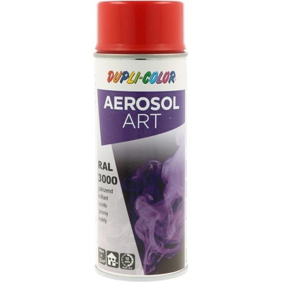 Dupli color Aerosol Art lesklá RAL červeň ohnivá 400 ml