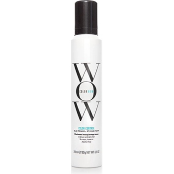 Color Wow Color Control Blue Toning and Styling Foam pena pre tmavé vlasy 200 ml
