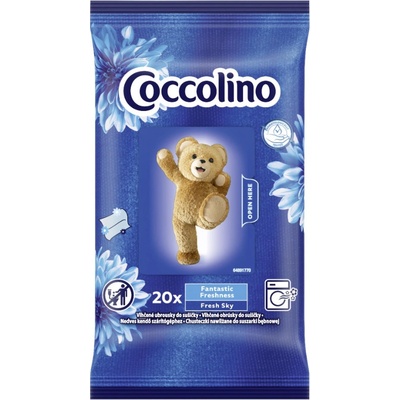 Coccolino Fresh Sky vlhčené ubrousky do sušičky 20 ks – Hledejceny.cz