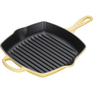 Le Creuset Грил тиган Signature квадратен 26 см лимоненожълт (20183264030422)