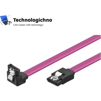 Кабел SATA W/Lock Right Angle CH302R - 0.45m (CH302R-0.45)