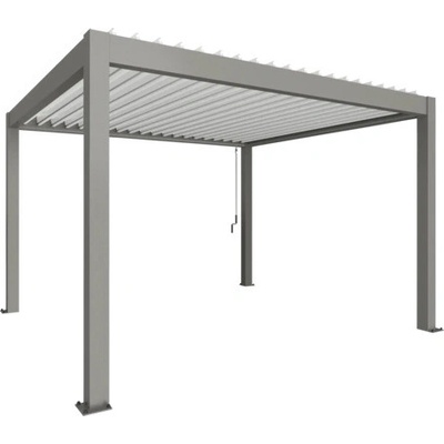 Biohort B485430 4x3,5 šedý křemen/bílé lamely