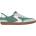 Skechers Дамски маратонки Skechers Duraleather & Suede Overlay Bungee Low-Top Trainers Womens - Mint