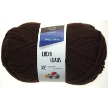 Vlnap příze Lada Luxus_51191 tmavě hnědá