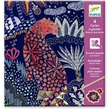 DJECO - Детски скреч карти - Богата природа (DJ09728)