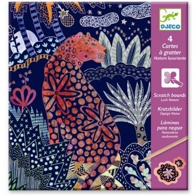 DJECO - Детски скреч карти - Богата природа (DJ09728)