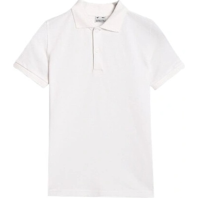 4F Polo Shirt M614 bílá