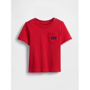 GAP Бебешка тениска с джоб Gap GAP | Cherven | Момчешки | 18-24 месеца