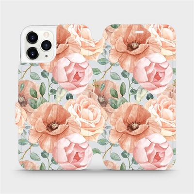 Mobiwear - Apple iPhone 11 Pro - MP02S Pastelové květy