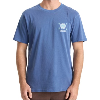 Roark Мъжка тениска Roark Roark Palm T-shirt - Neptune (216-7597-0211)