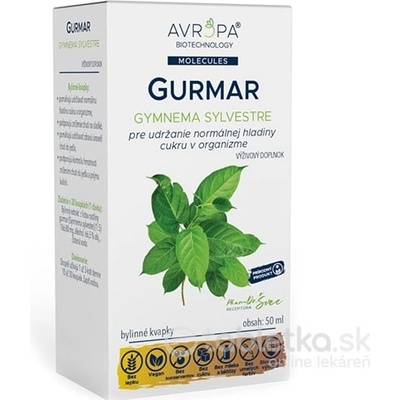 Avropa Gurmar bylinné kvapky 50 ml
