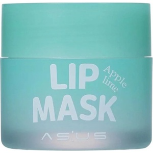 Asus Cosmetics Подхранваща маска за устни, ябълка и лайм, 20 g - baby