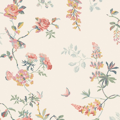 Cath Kidston 125503 vliesová tapeta na zeď, rozměry 0,52 x 10 m