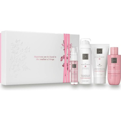 Rituals The Ritual Of Sakura sprchový gel 50 ml + sprchový olej 75 ml + tělový krém 70 ml + tělový sprej 20 ml