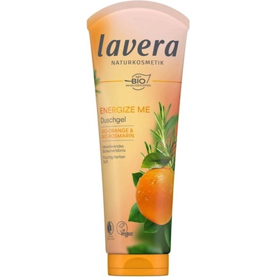 Lavera Energize Me pomeranč a rozmarýn sprchový gel eco vegan 250 ml