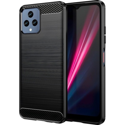 Izmael Carbon Shield TPU калъф за T-Mobile Revvl 6 5G - Черен KP29338 (29338)