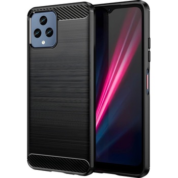Izmael Carbon Shield TPU калъф за T-Mobile Revvl 6 5G - Черен KP29338 (29338)