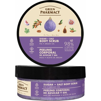 Green Pharmacy Body Care Argan Oil & Figs sprchový gél 0% Parabens Silicones PEG 500 ml